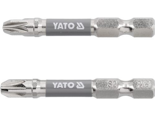 YATO Bit șurubelniță 1/4" 50 mm PZ3 set 2 buc. NI (YT-78025)