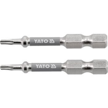   YATO Bit șurubelniță 1/4" 50 mm Torx T8 set 2 buc. NI (YT-78030)