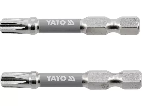 YATO Bit T30 1/4" 50 mm, 2 buc, NI (YT-78035)