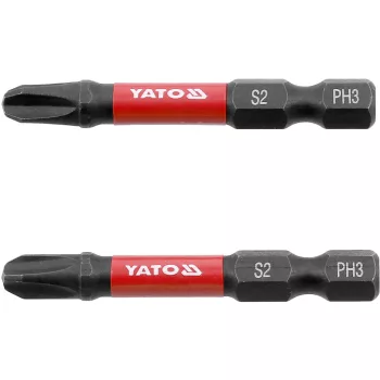 YATO Bit impact 1/4" 50mm PH3, 2buc (YT-78042)