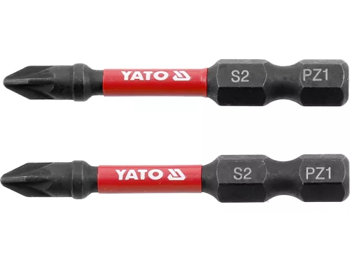 YATO Bit impact 1/4" 50mm PZ1, 2buc (YT-78043)