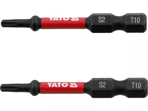 YATO Bit impact 1/4" 50mm T10, 2buc (YT-78051)