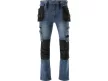 YATO Pantaloni jeans de protecție mărimea S cu 17 buzunare albastru închis (YT-79050)
