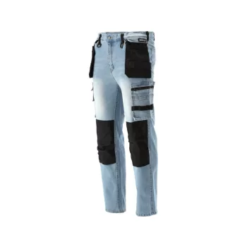   YATO Pantaloni jeans de protecție mărimea XL cu 17 buzunare (YT-79074)