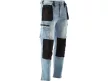 YATO Pantaloni jeans de protecție mărimea XL cu 17 buzunare (YT-79074)
