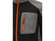 YATO Jachetă softshell de protecție negru-gri mărimea 3XL cu 3 buzunare (YT-79535)