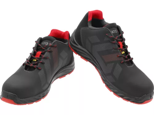 YATO Pantofi de protecție cu șiret, joși, PLATO S3S ESD, mărimea 45 (YT-80666)
