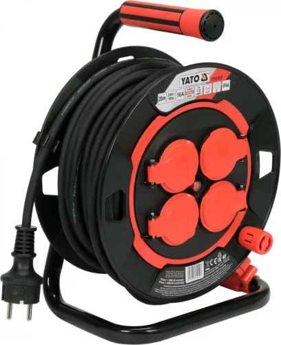 YATO Tambur cablu 20m 3x1,5 mm² (YT-81052)