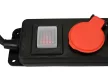 YATO Prelungitor electric 3 m 3x1,5 mm cu 3 prize și întrerupător (YT-81240)