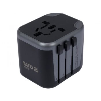 YATO Adaptor de călătorie universal 2×USB 12 W (YT-81301)
