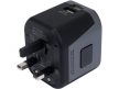 YATO Adaptor de călătorie universal 2×USB 12 W (YT-81301)