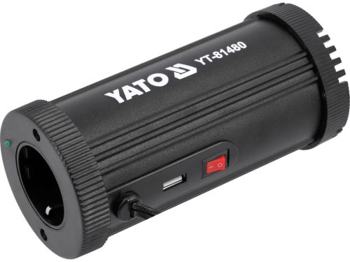 YATO Invertor auto 12V–230V | 150W (YT-81480)
