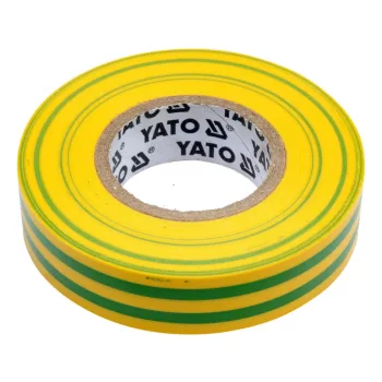   YATO Bandă izolatoare 15 mm × 0,13 mm × 20 m verde-galben (YT-81593)