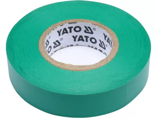 YATO Bandă izolatoare 15 mm × 0,13 mm × 20 m verde (YT-81595)