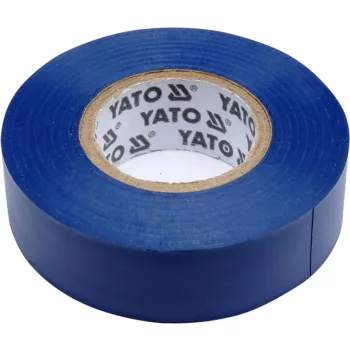   YATO Bandă izolatoare 19 mm × 0,13 mm × 20 m albastră (YT-81651)