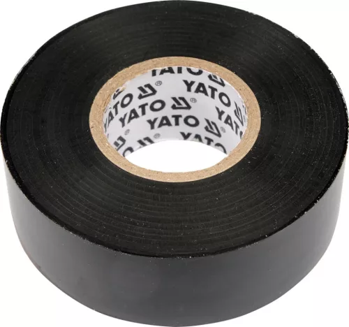YATO Bandă izolatoare 25 mm × 0,19 mm × 20 m neagră (YT-8174)