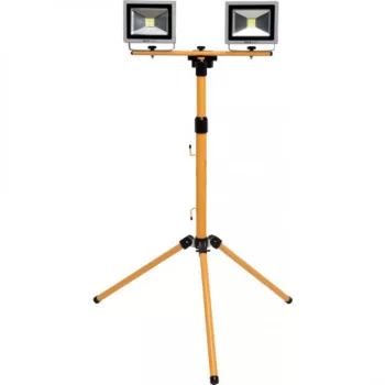   YATO Proiector LED dublu pe stativ 2x20 W 2x1400 lm (YT-81789)