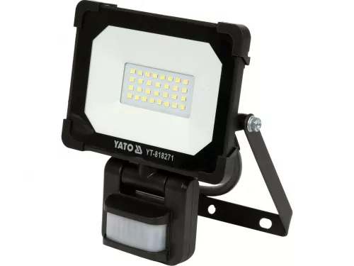 YATO Proiector LED electric cu senzor de mișcare, 1900 lumen 20 W (YT-818271)