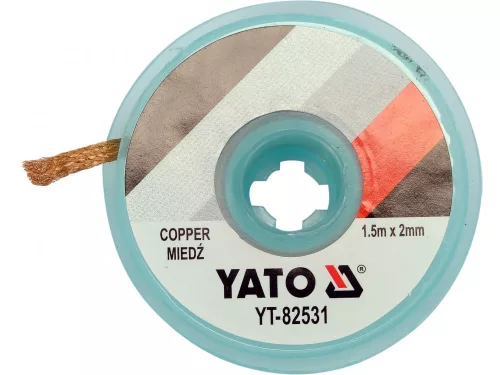 YATO Bandă de dezlipire cositor 2,0 mm x 1,5 m (YT-82531)