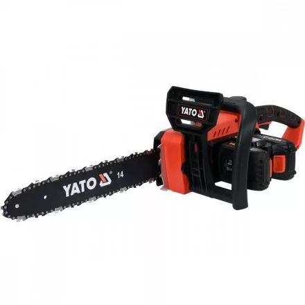 YATO Fierăstrău cu lanț pe acumulator 36V Li-ion (2 x 2,0 Ah acumulatori + încărcător) (YT-82812)