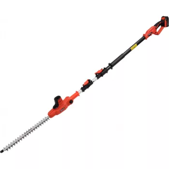   YATO Foarfecă telescopică pentru gard viu cu acumulator 18 V Li-Ion 2,0 Ah + acumulator și încărcător, 207-274 cm (YT-82834)