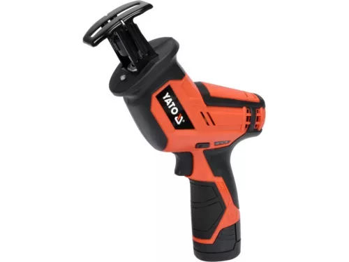 YATO Fierăstrău sabie pe acumulator 12V Li-ion (1 x 2,0 Ah acumulator + încărcător) (YT-82904)