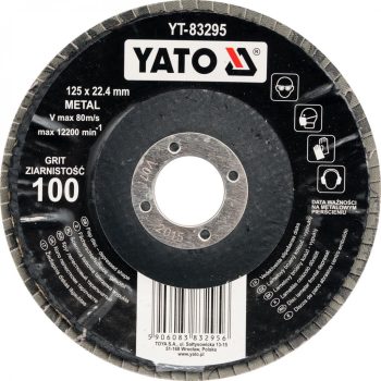 YATO Disc lamelar înclinat 125 x 22,2 mm P60 (YT-83293)
