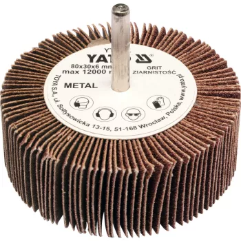   YATO Polizor lamelar tip ciupercă P120 80x30x6 mm (YT-83375)