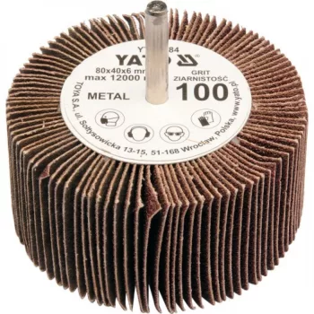 YATO Polizor lamelar tip ciupercă P40 80x40x6 mm (YT-83381)