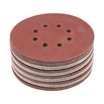   YATO Disc fibros velcro 150 mm / P80, 8 găuri, 50 buc (YT-834593)