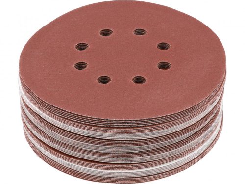 YATO Disc fibră tip arici 150 mm / P150, 8 găuri, 50 buc (YT-834596)