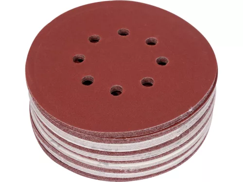 YATO Disc fibros velcro 150 mm / P240, 8 găuri, 50 buc (YT-834599)