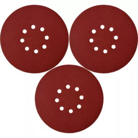 YATO Disc fibros cu prindere velcro 180 mm P240 (3 buc/set) (YT-83467)