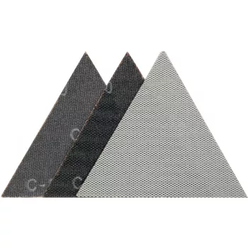   YATO Plasă abrazivă delta velcro 280 mm / P80, 3 buc (YT-846113)