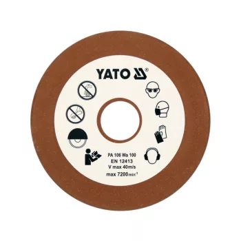   YATO Disc ascuțire lanț 108 x 23 x 3,2 mm pentru YT-84990 (YT-84991)