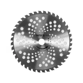   YATO Disc pentru motocoasă cu 40 dinți 255x25,4 mm (YT-85150)