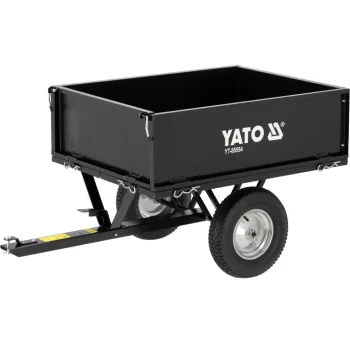   YATO Remorcă mică 225 kg sarcină utilă, dimensiuni benă: 97 × 71,5 × 34 cm (YT-85554)