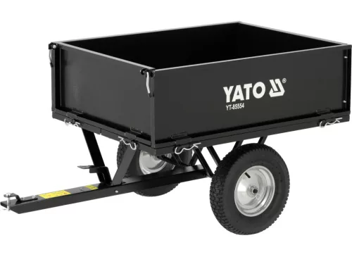YATO Remorcă mică 225 kg sarcină utilă, dimensiuni benă: 97 × 71,5 × 34 cm (YT-85554)