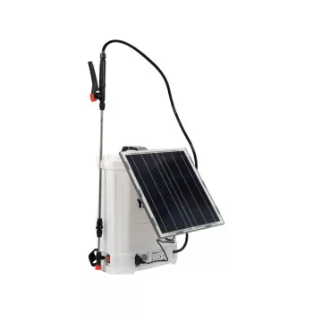   YATO Pulverizator portabil cu acumulator și panou solar, 16 litri, 12 V 8,0 Ah (YT-86220)