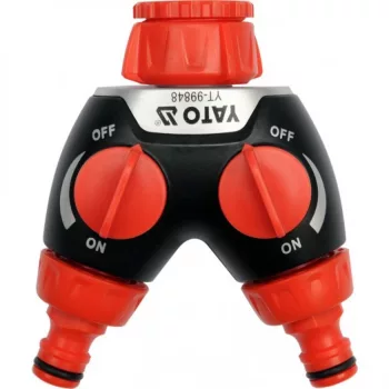 YATO Racord robinet dublu cu închidere (YT-99848)